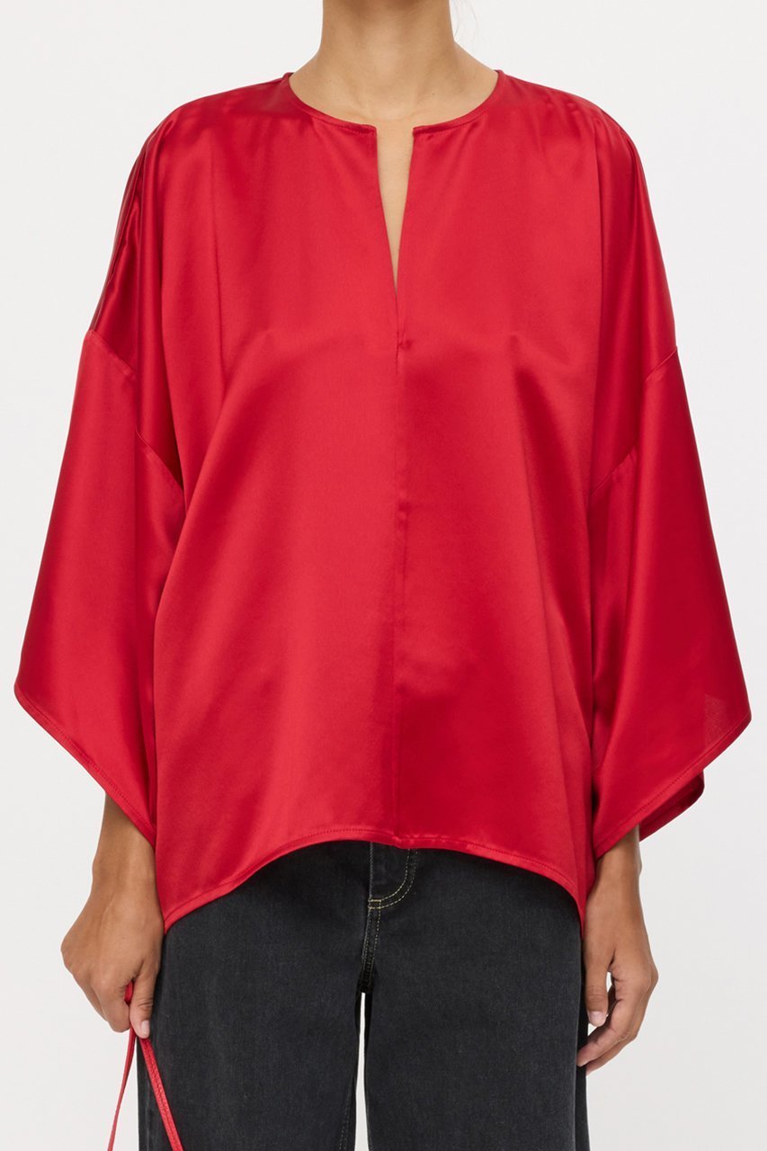 【バイ マレーネ ビルガー/BY MALENE BIRGER】のCICIE トップス 人気、トレンドファッション・服の通販 founy(ファニー) 　ファッション　Fashion　レディースファッション　Fashion for Women　トップス・カットソー　Cut & Sew Tops　シャツ・ブラウス・オフィスカジュアル　Elegant Blouses & Button-Ups　ショート　Short, Short Length　スリーブ　Sleeve, Long Sleeve / Short Sleeve　リゾート　Resort, Vacation Style　ワイド　Wide, Wide Fit　定番　Standard, Basic Item　other-7|ID: prp329100004369593 ipo3291000000032868910