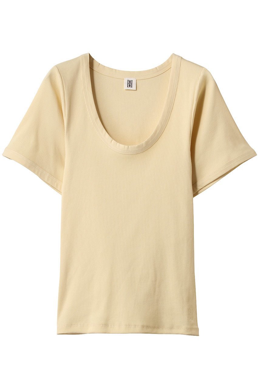 【バイ マレーネ ビルガー/BY MALENE BIRGER】のLUNAI クラシックTシャツ インテリア・キッズ・メンズ・レディースファッション・服の通販 founy(ファニー) 　ファッション　Fashion　レディースファッション　Fashion for Women　トップス・カットソー　Cut & Sew Tops　シャツ・ブラウス・オフィスカジュアル　Elegant Blouses & Button-Ups　ロングTシャツ・Tシャツ　Longline T-Shirts & Tees　カットソー・ベーシックTシャツ　Cut-and-Sewn Tops / Stretch Tees & Basics　クラシック　Classic, Timeless Style　ショート　Short, Short Length　シンプル　Simple, Minimal　スリーブ　Sleeve, Long Sleeve / Short Sleeve　フィット　Fit, Slim Fit　定番　Standard, Basic Item　スィーミスト|ID: prp329100004369596 ipo3291000000032790062