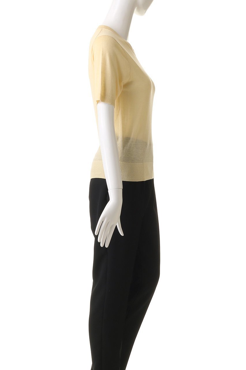 【バイ マレーネ ビルガー/BY MALENE BIRGER】のLELLE クルーネックプルオーバー 人気、トレンドファッション・服の通販 founy(ファニー) 　ファッション　Fashion　レディースファッション　Fashion for Women　トップス・カットソー　Cut & Sew Tops　ニット　Knit Tops & Sweaters　カジュアルプルオーバー・ニットトップス　Pullovers & Knit Tops / Casual Pullovers　なめらか　Smooth, Silky Texture　インナー　Innerwear　シアー　Sheer, See-Through　ボトム　Bottoms, Lower Wear　other-3|ID: prp329100004369600 ipo3291000000032951424