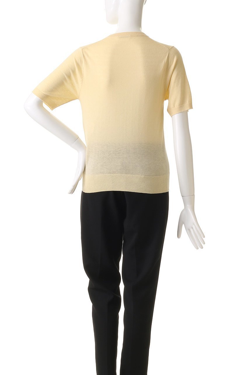 【バイ マレーネ ビルガー/BY MALENE BIRGER】のLELLE クルーネックプルオーバー 人気、トレンドファッション・服の通販 founy(ファニー) 　ファッション　Fashion　レディースファッション　Fashion for Women　トップス・カットソー　Cut & Sew Tops　ニット　Knit Tops & Sweaters　カジュアルプルオーバー・ニットトップス　Pullovers & Knit Tops / Casual Pullovers　なめらか　Smooth, Silky Texture　インナー　Innerwear　シアー　Sheer, See-Through　ボトム　Bottoms, Lower Wear　other-4|ID: prp329100004369600 ipo3291000000032951427