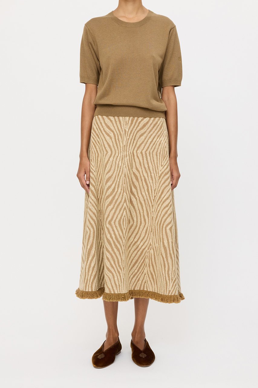 【バイ マレーネ ビルガー/BY MALENE BIRGER】のLELLE クルーネックプルオーバー 人気、トレンドファッション・服の通販 founy(ファニー) 　ファッション　Fashion　レディースファッション　Fashion for Women　トップス・カットソー　Cut & Sew Tops　ニット　Knit Tops & Sweaters　カジュアルプルオーバー・ニットトップス　Pullovers & Knit Tops / Casual Pullovers　なめらか　Smooth, Silky Texture　インナー　Innerwear　シアー　Sheer, See-Through　ボトム　Bottoms, Lower Wear　other-6|ID: prp329100004369600 ipo3291000000032951432