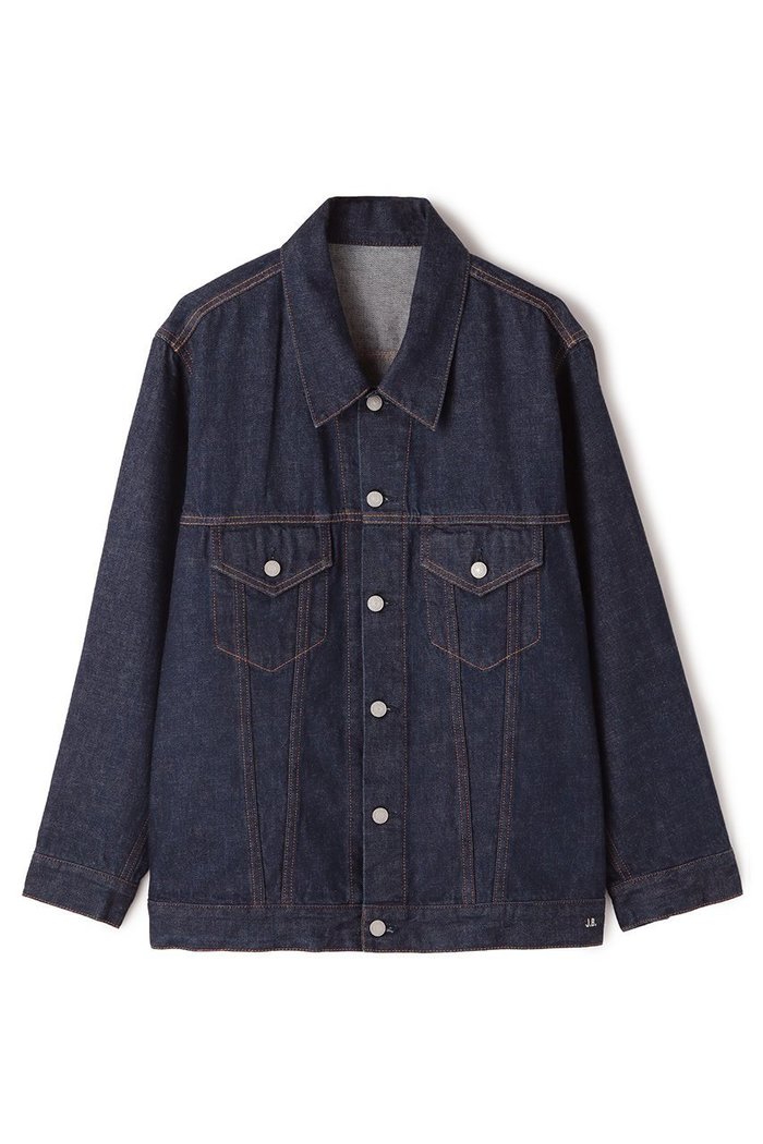 【ジェービーアタイア/J.B. ATTIRE】のPARIS JEAN JACKET インテリア・キッズ・メンズ・レディースファッション・服の通販 founy(ファニー) https://founy.com/ ファッション Fashion レディースファッション Fashion for Women アウター Coat / Outerwear Collection レディースジャケット・軽アウター Jackets ジャケット Jacket, Outerwear デニム Denim, Jeans Material バランス Balance, Style Balance パターン Pattern, Design Print ブラウジング Blouson Silhouette, Cinched Waist |ID: prp329100004369607 ipo3291000000032952606