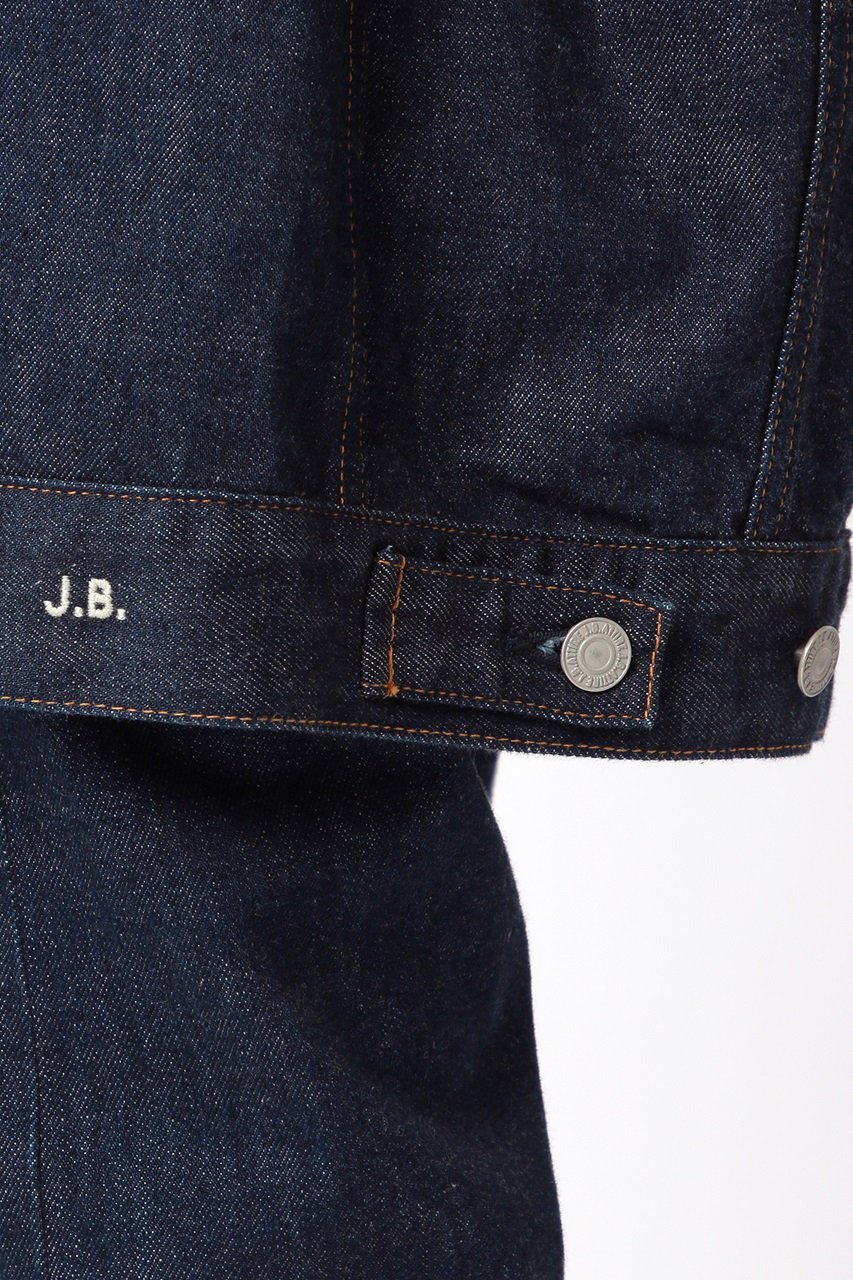 【ジェービーアタイア/J.B. ATTIRE】のPARIS JEAN JACKET 人気、トレンドファッション・服の通販 founy(ファニー) 　ファッション　Fashion　レディースファッション　Fashion for Women　アウター　Coat / Outerwear Collection　レディースジャケット・軽アウター　Jackets　ジャケット　Jacket, Outerwear　デニム　Denim, Jeans Material　バランス　Balance, Style Balance　パターン　Pattern, Design Print　ブラウジング　Blouson Silhouette, Cinched Waist　other-7|ID: prp329100004369607 ipo3291000000032952630