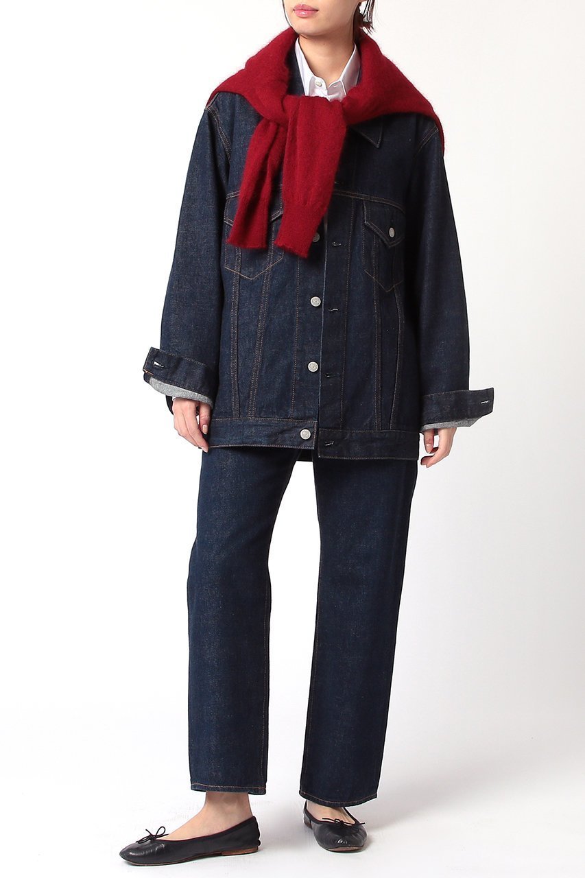 【ジェービーアタイア/J.B. ATTIRE】のPARIS JEAN JACKET 人気、トレンドファッション・服の通販 founy(ファニー) 　ファッション　Fashion　レディースファッション　Fashion for Women　アウター　Coat / Outerwear Collection　レディースジャケット・軽アウター　Jackets　ジャケット　Jacket, Outerwear　デニム　Denim, Jeans Material　バランス　Balance, Style Balance　パターン　Pattern, Design Print　ブラウジング　Blouson Silhouette, Cinched Waist　other-8|ID: prp329100004369607 ipo3291000000032952634