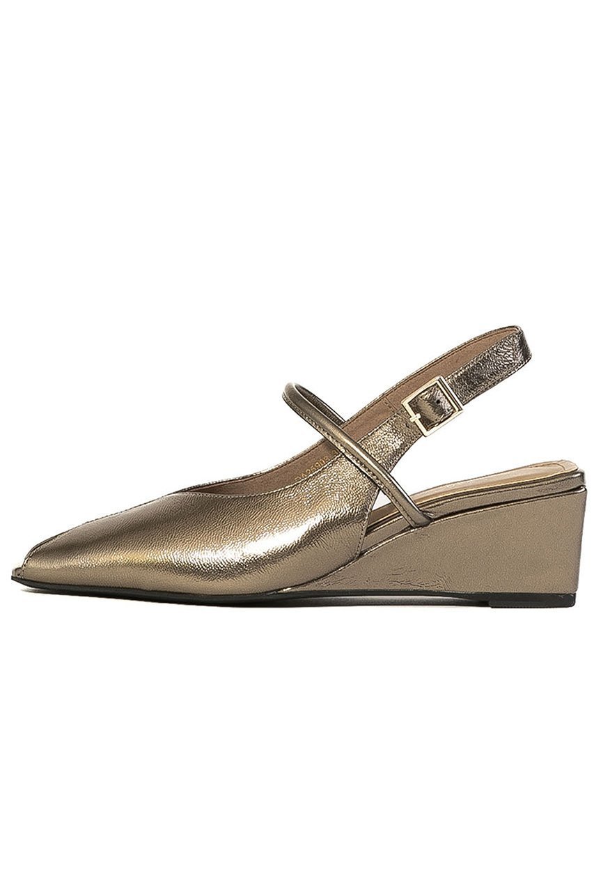 【ダニエラ アンド ジェマ/Daniella & GEMMA】のピープトゥバックベルトウエッジパンプス 人気、トレンドファッション・服の通販 founy(ファニー) ファッション Fashion レディースファッション Fashion for Women バッグ Bags ベルト&ウエストマーク Belts & Waist Accessories クッション Cushion, Throw Pillow クール Cool, Chic シェイプ Shape, Slim Fit スクエア Square, Square Shape フィット Fit, Slim Fit other-2|ID: prp329100004369614 ipo3291000000035475326