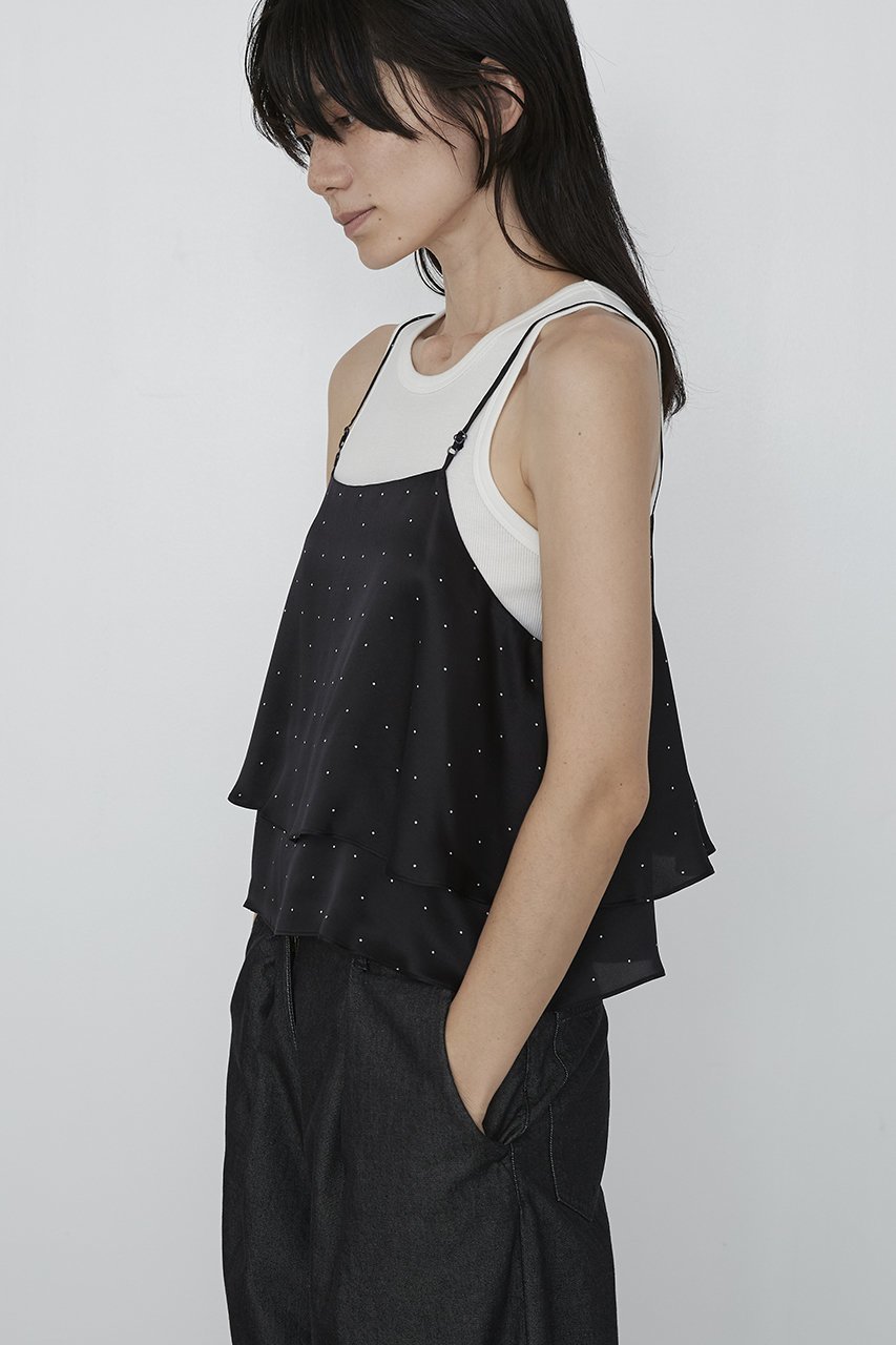 【ティッカ/TICCA】のシルク2wayビスチェ 人気、トレンドファッション・服の通販 founy(ファニー) 　ファッション　Fashion　レディースファッション　Fashion for Women　トップス・カットソー　Cut & Sew Tops　キャミソール&ノースリーブ　Camisoles & Sleeveless Tops　シャツ・ブラウス・オフィスカジュアル　Elegant Blouses & Button-Ups　ビスチェ　Bustiers & Corset Tops / Layered Bustier Style　おすすめ　Recommended / Our Picks　とろみ　Fluid, Flowy Fabric　コンパクト　Compact, Small Size　コンビネゾン　Jumpsuit, All-in-One　シルク　Silk, 100% Silk　ドレープ　Drape, Draping Fabric　ノースリーブ　Sleeveless, No-Sleeve　ビスチェ　Bustier, Corset Top　プリント　Print, Printed Pattern　エレガント 上品　Elegant　other-8|ID: prp329100004372494 ipo3291000000032863564