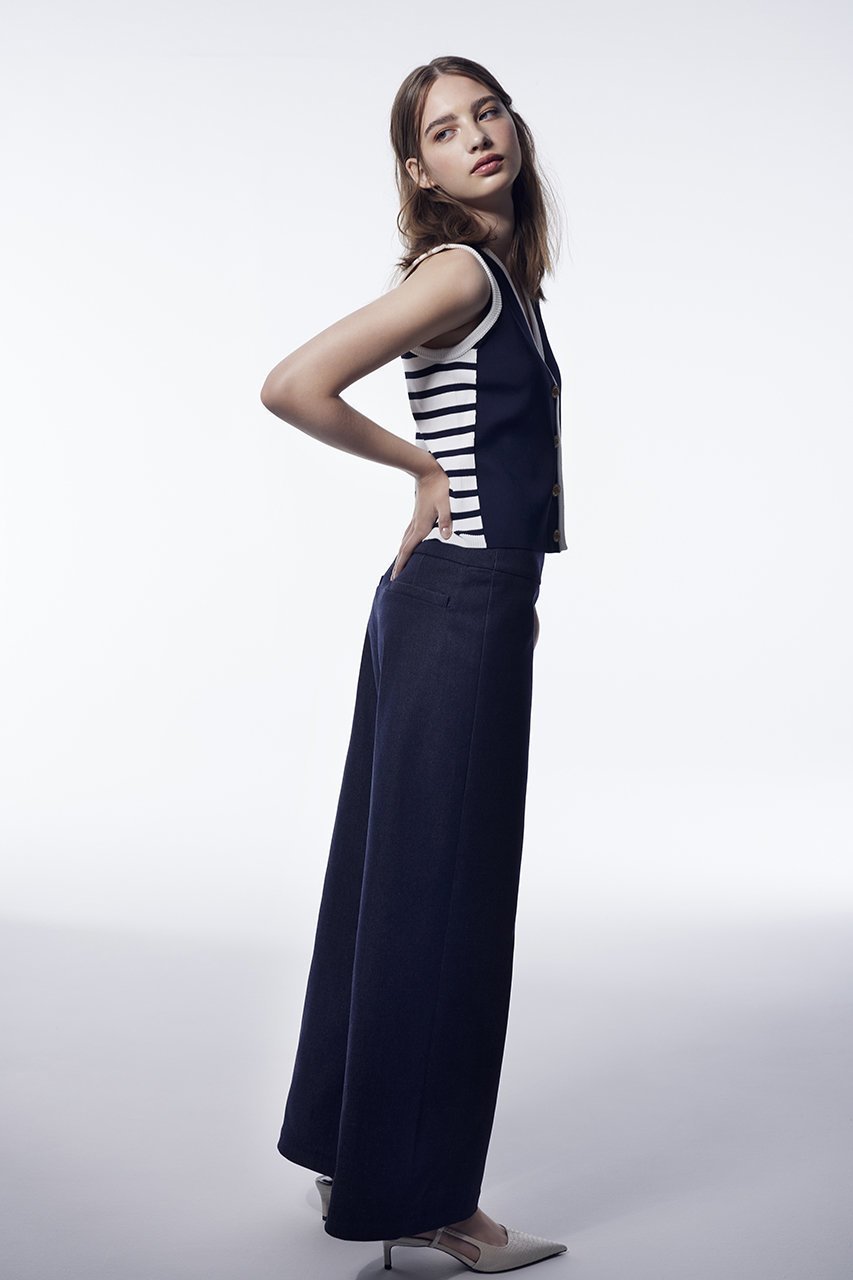 【ボーダーズ アット バルコニー/BORDERS at BALCONY】のワイドデニムパンツ 人気、トレンドファッション・服の通販 founy(ファニー) 　ファッション　Fashion　レディースファッション　Fashion for Women　パンツ　Pants & Trousers　デニムパンツ・ジーンズ・美脚デニム　Denim Jeans & Pants　シンプル　Simple, Minimal　ストレート　Straight, Straight Cut　デニム　Denim, Jeans Material　ワイド　Wide, Wide Fit　ビジネス 仕事 通勤　Business / Work / Commuting　other-7|ID: prp329100004372502 ipo3291000000032901735