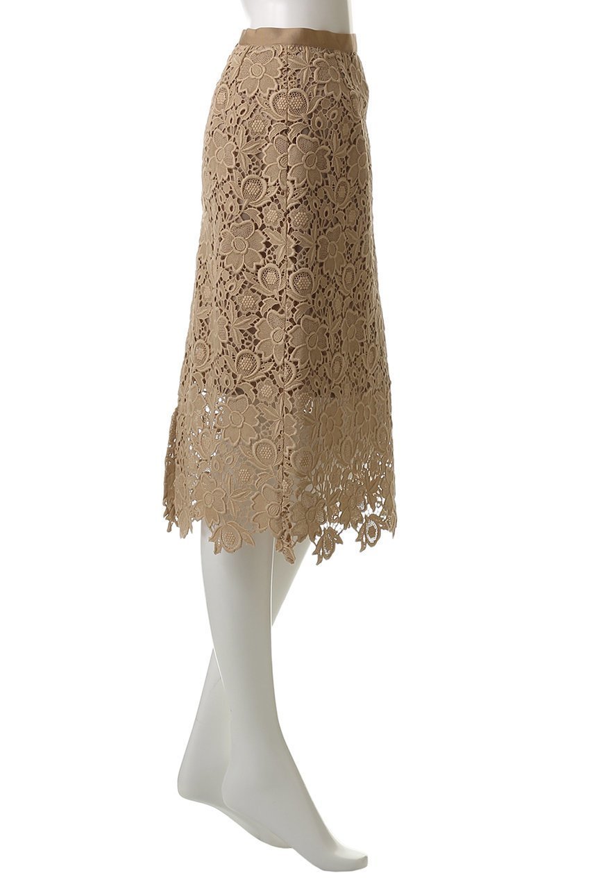 【オブリオ/AUBRIOT】のフラワーレース ペンシルスカート 人気、トレンドファッション・服の通販 founy(ファニー) 　ファッション　Fashion　レディースファッション　Fashion for Women　スカート　Skirts　エレガント 上品　Elegant　クラシック　Classic, Timeless Style　ケミカル　Chemical, Chemical Wash　フラワー　Flower, Floral　ペンシル　Pencil, Pencil Skirt　モダン　Modern, Contemporary　モチーフ　Motif, Design Theme　レース　Lace, Lace Fabric　other-3|ID: prp329100004372506 ipo3291000000035355781