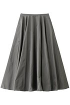 【オブリオ/AUBRIOT】のイタリアンライトタフタ フレアスカート チャコールグレー|ID: prp329100004372507 ipo3291000000035813467