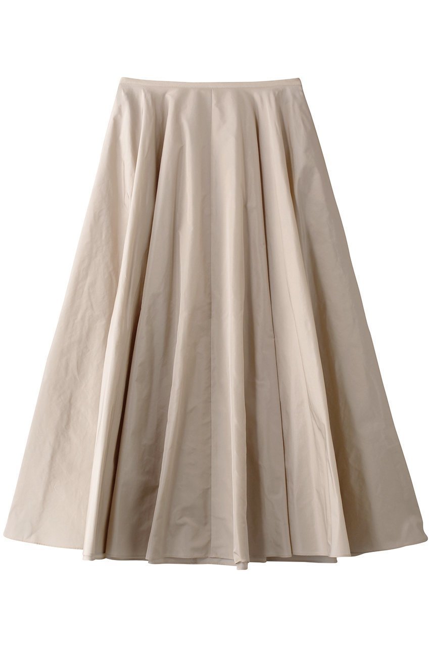 【オブリオ/AUBRIOT】のイタリアンライトタフタ フレアスカート インテリア・キッズ・メンズ・レディースファッション・服の通販 founy(ファニー) 　ファッション　Fashion　レディースファッション　Fashion for Women　スカート　Skirts　Aライン・フレアスカート　A-Line & Flared Skirts　ロングスカート　Long Skirts / Maxi & Midi Skirts　イタリア　Italy　タフタ　Taffeta, Structured Fabric　フレア　Flare, Flared　ロング　Long, Long-Length　定番　Standard, Basic Item　ライトベージュ|ID: prp329100004372507 ipo3291000000035813468