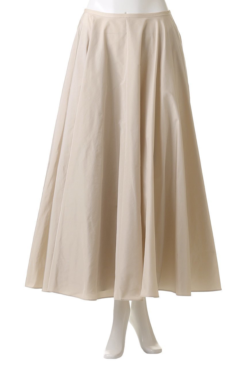 【オブリオ/AUBRIOT】のイタリアンライトタフタ フレアスカート 人気、トレンドファッション・服の通販 founy(ファニー) 　ファッション　Fashion　レディースファッション　Fashion for Women　スカート　Skirts　Aライン・フレアスカート　A-Line & Flared Skirts　ロングスカート　Long Skirts / Maxi & Midi Skirts　イタリア　Italy　タフタ　Taffeta, Structured Fabric　フレア　Flare, Flared　ロング　Long, Long-Length　定番　Standard, Basic Item　other-2|ID: prp329100004372507 ipo3291000000035813470