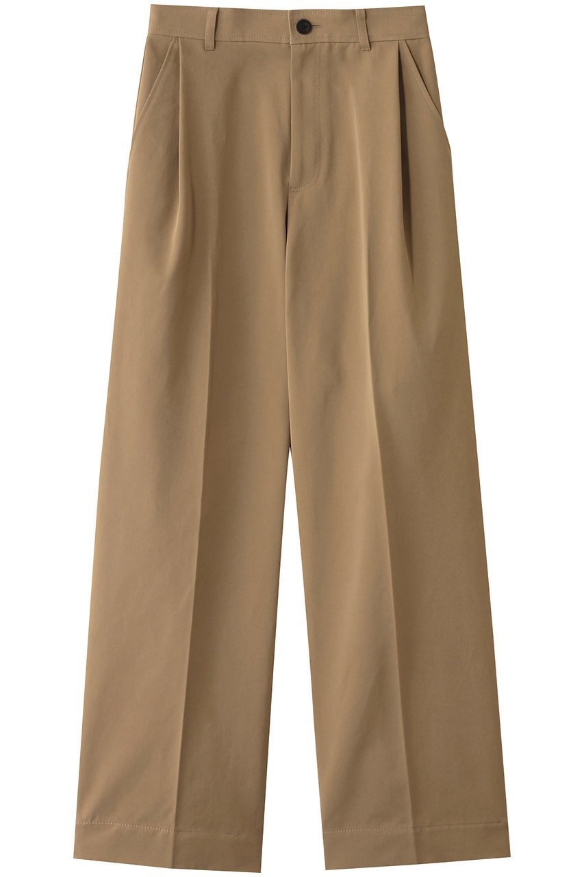 【オブリオ/AUBRIOT】のコットンチノ ワイドパンツ 人気、トレンドファッション・服の通販 founy(ファニー) 　ファッション　Fashion　レディースファッション　Fashion for Women　パンツ　Pants & Trousers　クラシック　Classic, Timeless Style　スタンダード　Standard, Basic　ドレープ　Drape, Draping Fabric　フィット　Fit, Slim Fit　ワイド　Wide, Wide Fit　ヴィンテージ　Vintage Style　 other-1|ID: prp329100004372508 ipo3291000000035768995