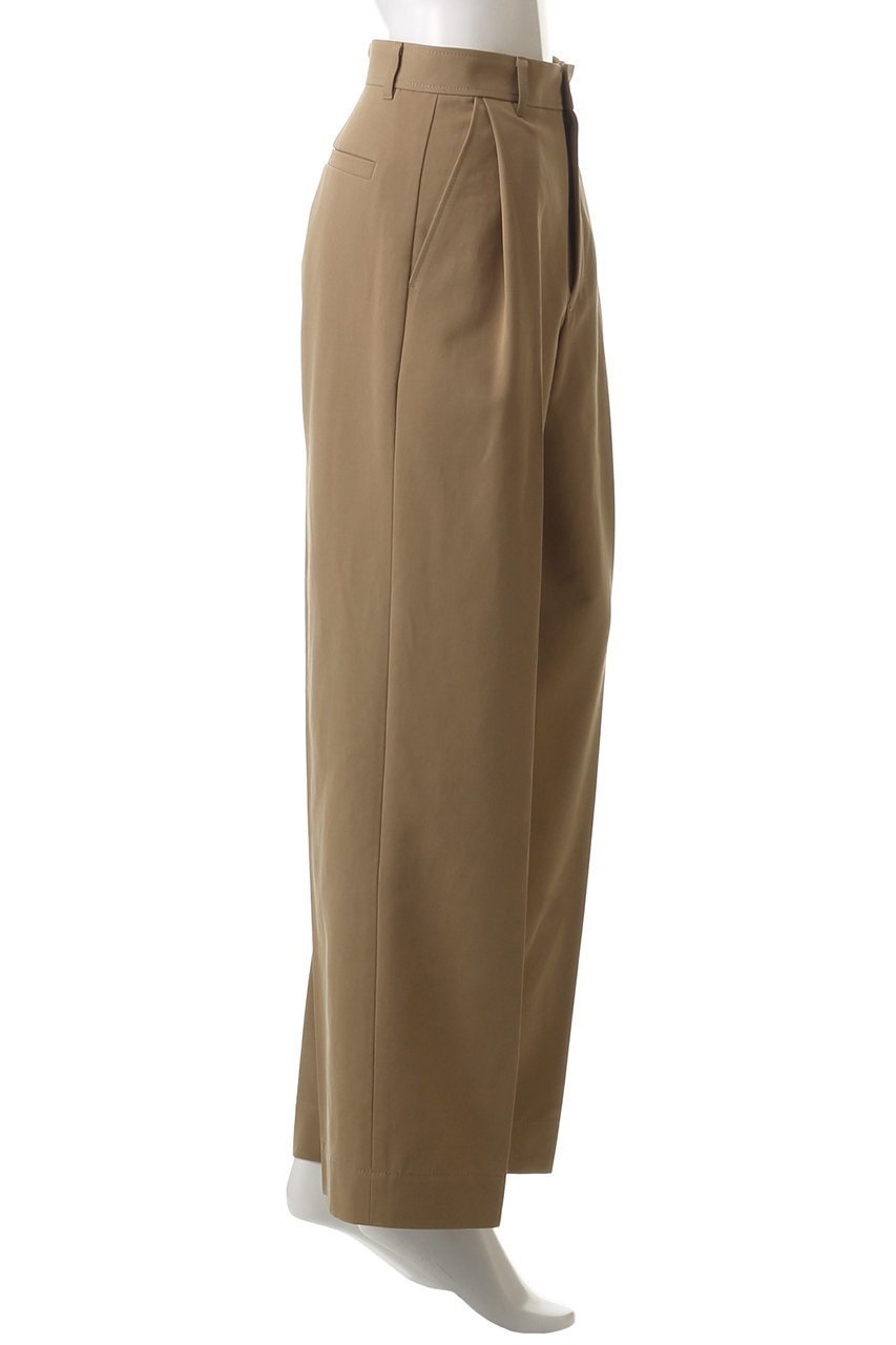 【オブリオ/AUBRIOT】のコットンチノ ワイドパンツ 人気、トレンドファッション・服の通販 founy(ファニー) 　ファッション　Fashion　レディースファッション　Fashion for Women　パンツ　Pants & Trousers　クラシック　Classic, Timeless Style　スタンダード　Standard, Basic　ドレープ　Drape, Draping Fabric　フィット　Fit, Slim Fit　ワイド　Wide, Wide Fit　ヴィンテージ　Vintage Style　other-3|ID: prp329100004372508 ipo3291000000035769003