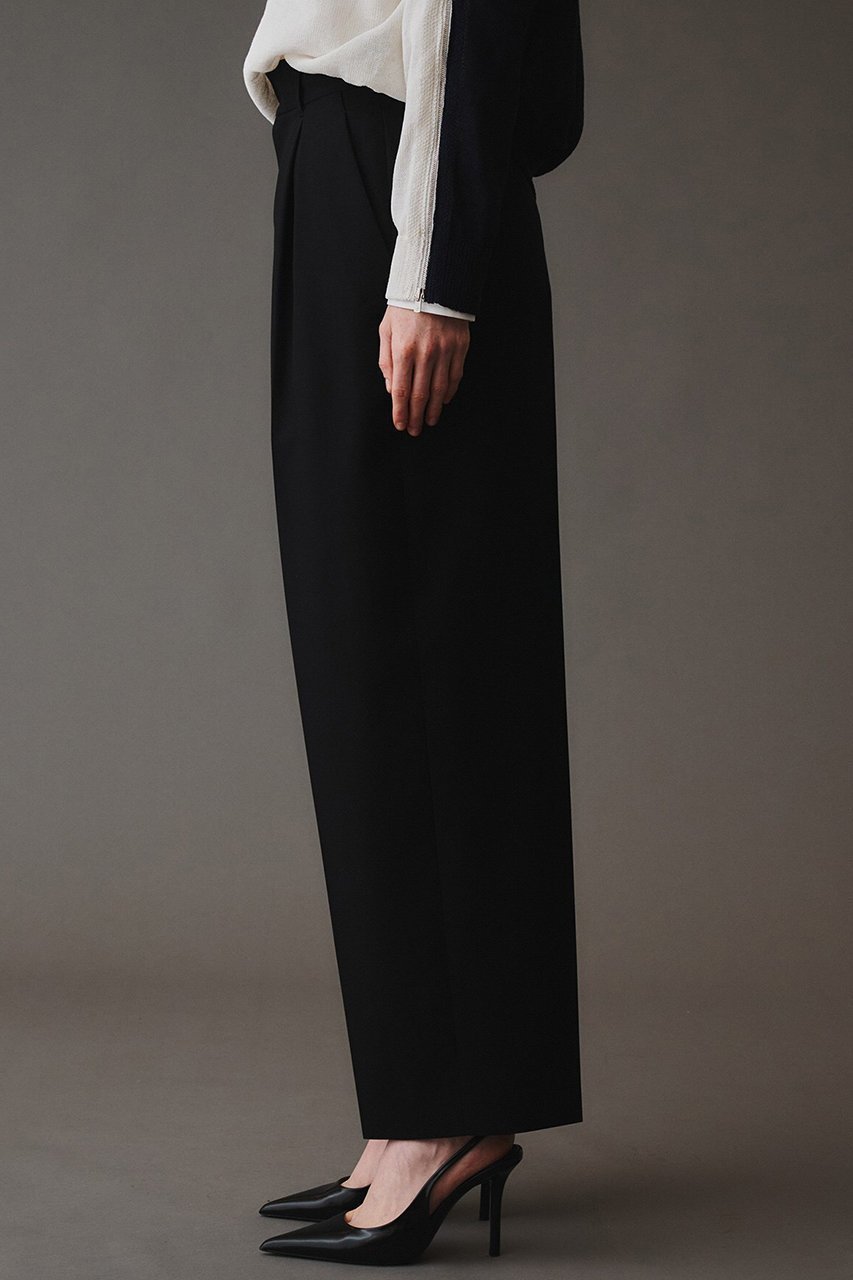 【オブリオ/AUBRIOT】のイタリアンウール タックテーパードパンツ 人気、トレンドファッション・服の通販 founy(ファニー) 　ファッション　Fashion　レディースファッション　Fashion for Women　パンツ　Pants & Trousers　イタリア　Italy　クラシック　Classic, Timeless Style　シルク　Silk, 100% Silk　テクスチャー　Texture, Textured Fabric　ラグジュアリー　Luxury, Elegant　リラックス　Relax, Relaxed Fit　other-6|ID: prp329100004372509 ipo3291000000036907276