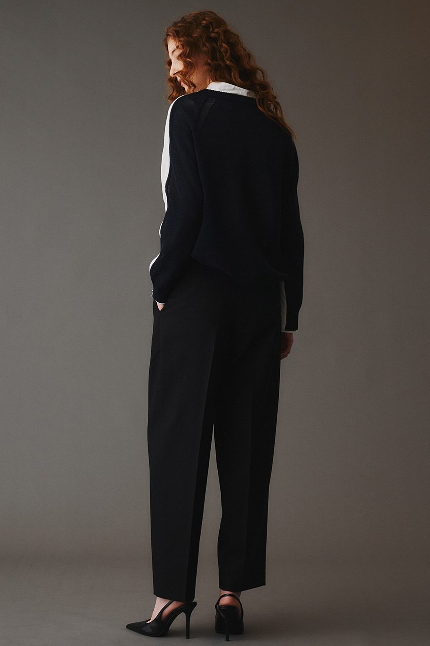 【オブリオ/AUBRIOT】のイタリアンウール タックテーパードパンツ 人気、トレンドファッション・服の通販 founy(ファニー) 　ファッション　Fashion　レディースファッション　Fashion for Women　パンツ　Pants & Trousers　イタリア　Italy　クラシック　Classic, Timeless Style　シルク　Silk, 100% Silk　テクスチャー　Texture, Textured Fabric　ラグジュアリー　Luxury, Elegant　リラックス　Relax, Relaxed Fit　other-7|ID: prp329100004372509 ipo3291000000036907277