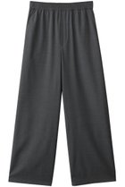 【オブリオ/AUBRIOT】のウーステッド ワイドレッグパンツ 人気、トレンドファッション・服の通販 founy(ファニー) ファッション Fashion レディースファッション Fashion for Women パンツ Pants & Trousers なめらか Smooth, Silky Texture イタリア Italy コンパクト Compact, Small Size スーツ Suit, Formalwear フィット Fit, Slim Fit リラックス Relax, Relaxed Fit ワイド Wide, Wide Fit 再入荷 Restock / Back in Stock thumbnail チャコールグレー|ID: prp329100004372510 ipo3291000000032903488