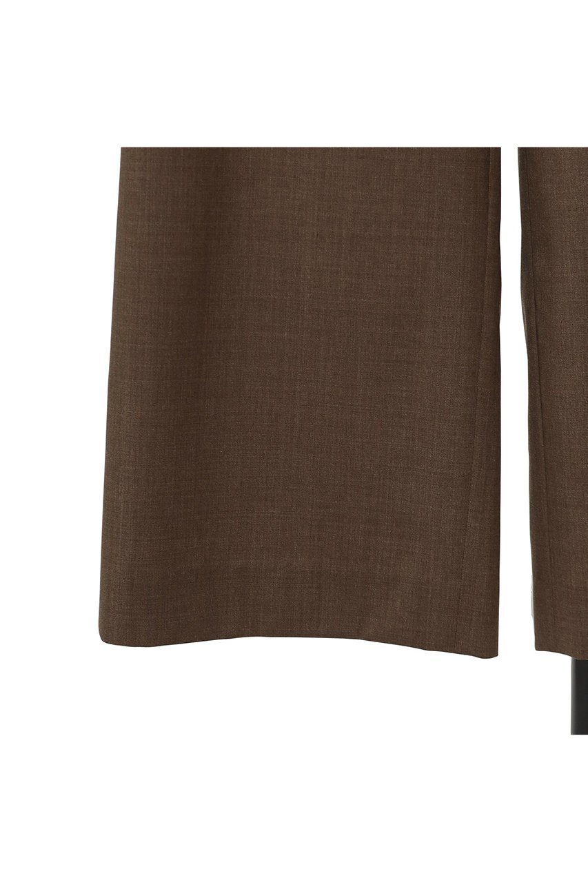 【オブリオ/AUBRIOT】のウーステッド ワイドレッグパンツ 人気、トレンドファッション・服の通販 founy(ファニー) 　ファッション　Fashion　レディースファッション　Fashion for Women　パンツ　Pants & Trousers　なめらか　Smooth, Silky Texture　イタリア　Italy　コンパクト　Compact, Small Size　スーツ　Suit, Formalwear　フィット　Fit, Slim Fit　リラックス　Relax, Relaxed Fit　ワイド　Wide, Wide Fit　再入荷　Restock / Back in Stock　other-7|ID: prp329100004372510 ipo3291000000032903506