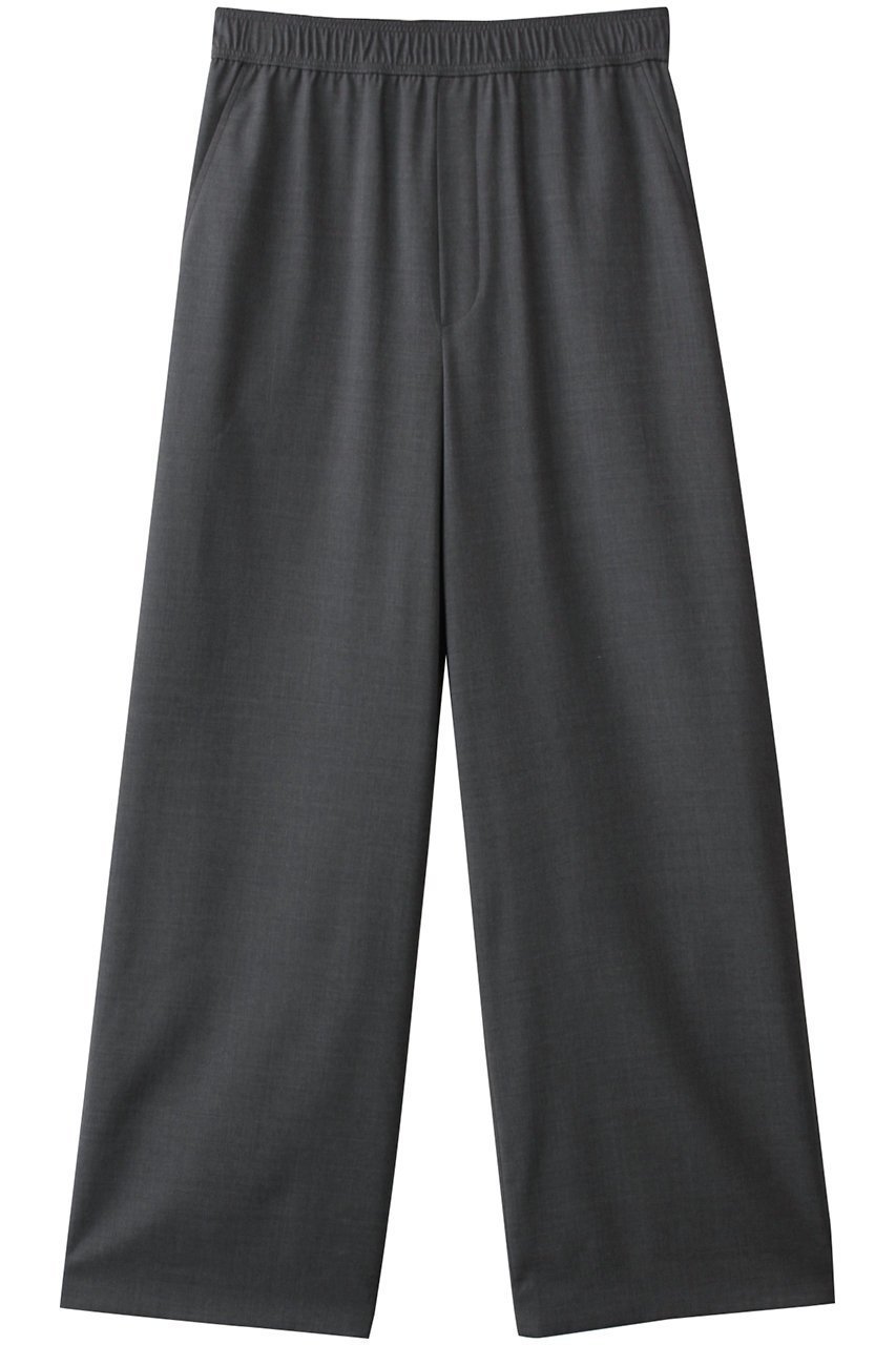 【オブリオ/AUBRIOT】のウーステッド ワイドレッグパンツ 人気、トレンドファッション・服の通販 founy(ファニー) 　ファッション　Fashion　レディースファッション　Fashion for Women　パンツ　Pants & Trousers　なめらか　Smooth, Silky Texture　イタリア　Italy　コンパクト　Compact, Small Size　スーツ　Suit, Formalwear　フィット　Fit, Slim Fit　リラックス　Relax, Relaxed Fit　ワイド　Wide, Wide Fit　 other-1|ID: prp329100004372510 ipo3291000000036225134