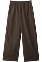 【オブリオ/AUBRIOT】のウーステッド ワイドレッグパンツ ブラウン|ID: prp329100004372510 ipo3291000000036225136