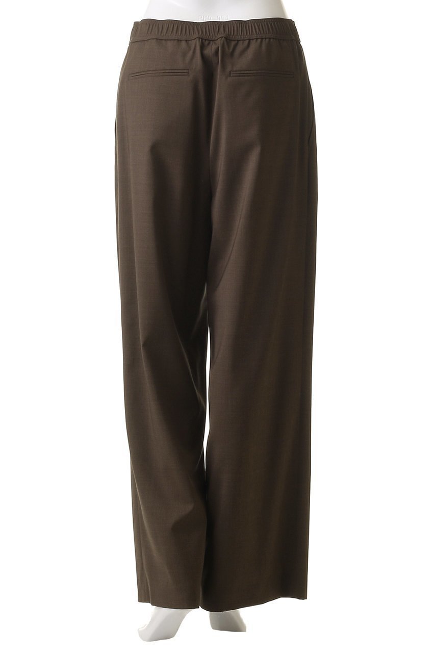 【オブリオ/AUBRIOT】のウーステッド ワイドレッグパンツ 人気、トレンドファッション・服の通販 founy(ファニー) 　ファッション　Fashion　レディースファッション　Fashion for Women　パンツ　Pants & Trousers　なめらか　Smooth, Silky Texture　イタリア　Italy　コンパクト　Compact, Small Size　スーツ　Suit, Formalwear　フィット　Fit, Slim Fit　リラックス　Relax, Relaxed Fit　ワイド　Wide, Wide Fit　other-4|ID: prp329100004372510 ipo3291000000036225139