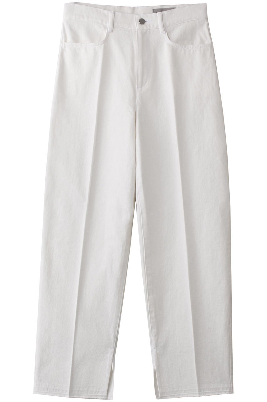 【オブリオ/AUBRIOT】のカットデニムパンツ インテリア・キッズ・メンズ・レディースファッション・服の通販 founy(ファニー) ファッション Fashion レディースファッション Fashion for Women パンツ Pants & Trousers デニムパンツ・ジーンズ・美脚デニム Denim Jeans & Pants クラシック Classic, Timeless Style シンプル Simple, Minimal スリット Slit, Slit Detail デニム Denim, Jeans Material トレンド Trend, Trending Now モダン Modern, Contemporary ヴィンテージ Vintage Style エレガント 上品 Elegant 日本製 Made In Japan オフホワイト|ID: prp329100004372511 ipo3291000000036661045