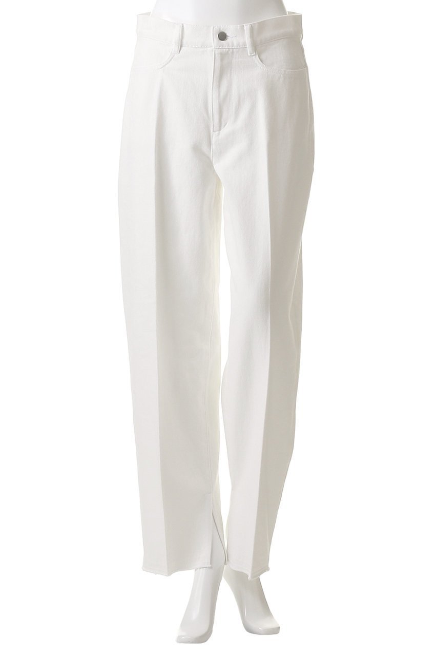 【オブリオ/AUBRIOT】のカットデニムパンツ 人気、トレンドファッション・服の通販 founy(ファニー) ファッション Fashion レディースファッション Fashion for Women パンツ Pants & Trousers デニムパンツ・ジーンズ・美脚デニム Denim Jeans & Pants クラシック Classic, Timeless Style シンプル Simple, Minimal スリット Slit, Slit Detail デニム Denim, Jeans Material トレンド Trend, Trending Now モダン Modern, Contemporary ヴィンテージ Vintage Style エレガント 上品 Elegant 日本製 Made In Japan other-2|ID: prp329100004372511 ipo3291000000036661046