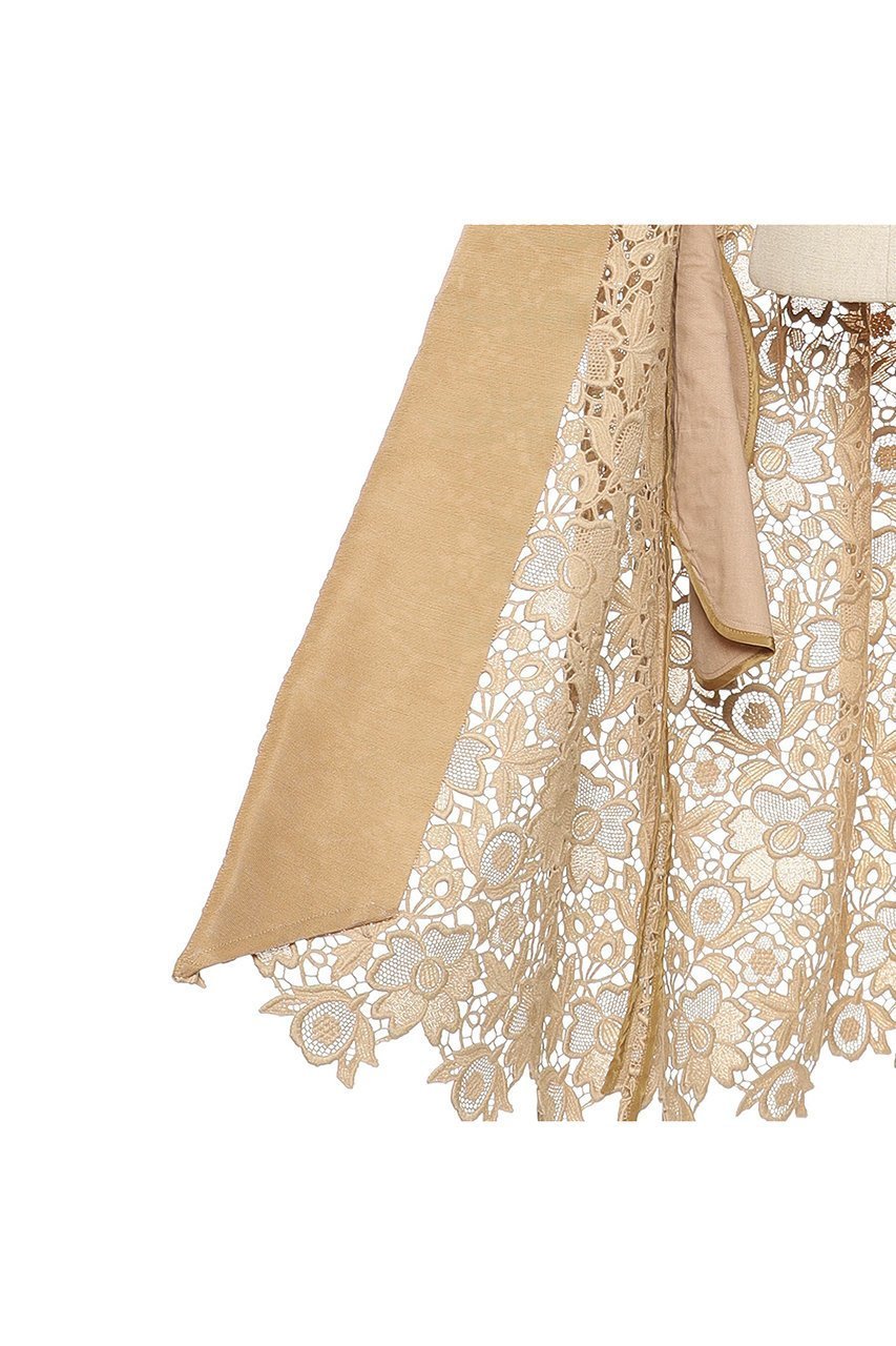 【オブリオ/AUBRIOT】のフラワーレース トッパーコート 人気、トレンドファッション・服の通販 founy(ファニー) 　ファッション　Fashion　レディースファッション　Fashion for Women　アウター　Coat / Outerwear Collection　コート・ロングコート・ピーコート　Long Coats, Peacoats & More　ケミカル　Chemical, Chemical Wash　コンパクト　Compact, Small Size　ショート　Short, Short Length　スリーブ　Sleeve, Long Sleeve / Short Sleeve　トッパー　Topper, Light Cardigan　フォルム　Silhouette, Form　フラワー　Flower, Floral　モダン　Modern, Contemporary　モチーフ　Motif, Design Theme　レース　Lace, Lace Fabric　再入荷　Restock / Back in Stock　other-7|ID: prp329100004372512 ipo3291000000035931818