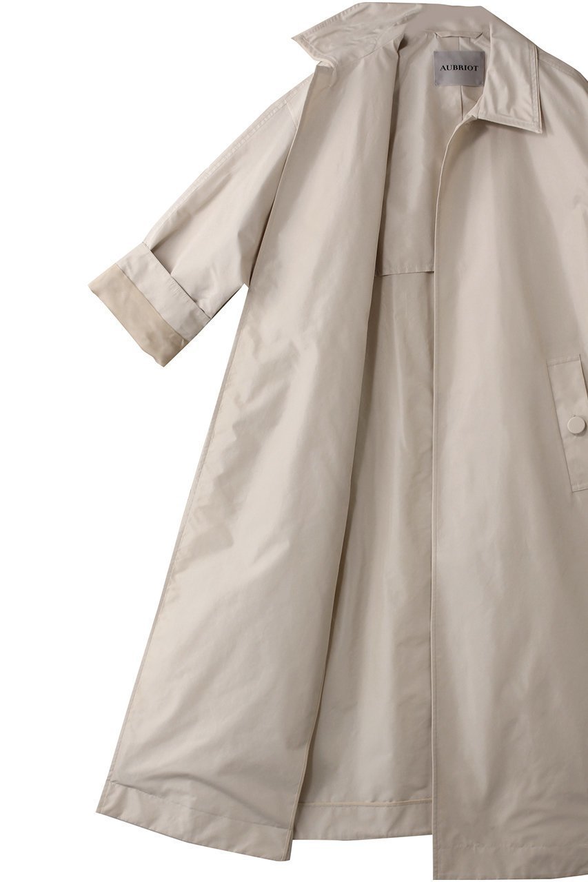 【オブリオ/AUBRIOT】のイタリアンライトタフタ ステンカラーコート 人気、トレンドファッション・服の通販 founy(ファニー) ファッション Fashion レディースファッション Fashion for Women アウター Coat / Outerwear Collection コート・ロングコート・ピーコート Long Coats, Peacoats & More イタリア Italy クラシック Classic, Timeless Style シンプル Simple, Minimal タフタ Taffeta, Structured Fabric フィット Fit, Slim Fit フレア Flare, Flared ロング Long, Long-Length 定番 Standard, Basic Item other-6|ID: prp329100004372513 ipo3291000000035439650