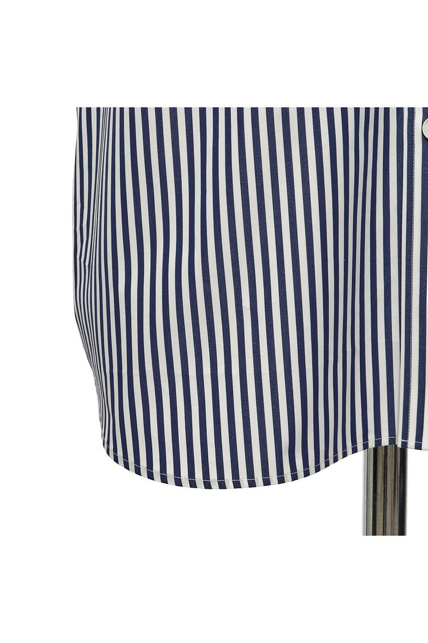 【オブリオ/AUBRIOT】のファインブロード バンドカラーシャツ 人気、トレンドファッション・服の通販 founy(ファニー) 　ファッション　Fashion　レディースファッション　Fashion for Women　トップス・カットソー　Cut & Sew Tops　シャツ・ブラウス・オフィスカジュアル　Elegant Blouses & Button-Ups　なめらか　Smooth, Silky Texture　シンプル　Simple, Minimal　スリーブ　Sleeve, Long Sleeve / Short Sleeve　ドレープ　Drape, Draping Fabric　ベーシック　Basic, Essential　メンズ　Men's, Menswear　ロング　Long, Long-Length　エレガント 上品　Elegant　定番　Standard, Basic Item　other-7|ID: prp329100004372514 ipo3291000000035822868