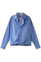 【オブリオ/AUBRIOT】のバイカラーレイヤードシャツ ブルー|ID: prp329100004372515 ipo3291000000036071413