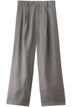 【ティッカ/TICCA】のハウンドトゥースワイドパンツ ホワイトチェック|ID: prp329100004372523 ipo3291000000032920959