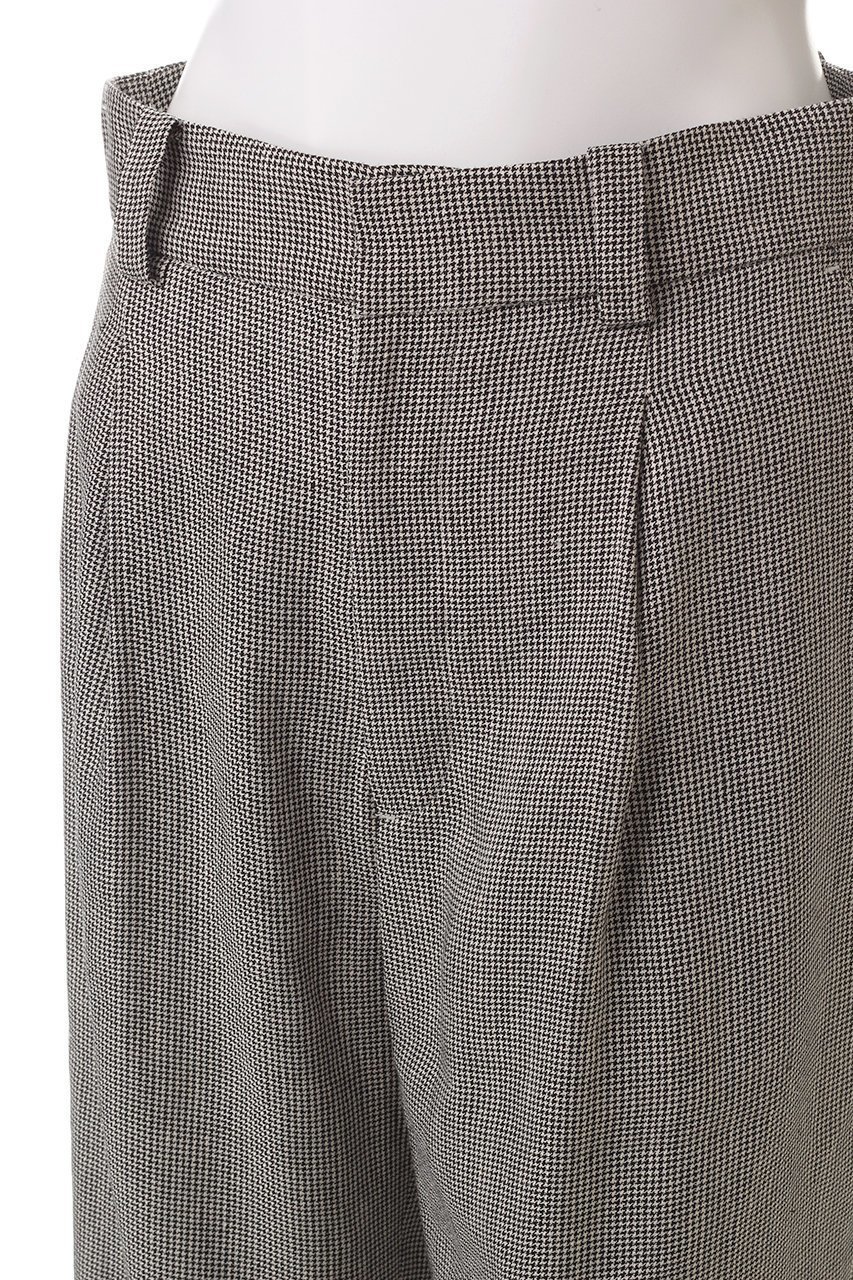 【ティッカ/TICCA】のハウンドトゥースワイドパンツ 人気、トレンドファッション・服の通販 founy(ファニー) 　ファッション　Fashion　レディースファッション　Fashion for Women　パンツ　Pants & Trousers　シューズ　Shoes, Footwear　ジャケット　Jacket, Outerwear　セットアップ　Set-Up, Coordinated Outfit　ハウンドトゥース　Houndstooth, Dogtooth Check　マニッシュ　Mannish, Boyish　リネン　Linen, Linen Fabric　リラックス　Relax, Relaxed Fit　ワイド　Wide, Wide Fit　エレガント 上品　Elegant　定番　Standard, Basic Item　other-5|ID: prp329100004372523 ipo3291000000032921005