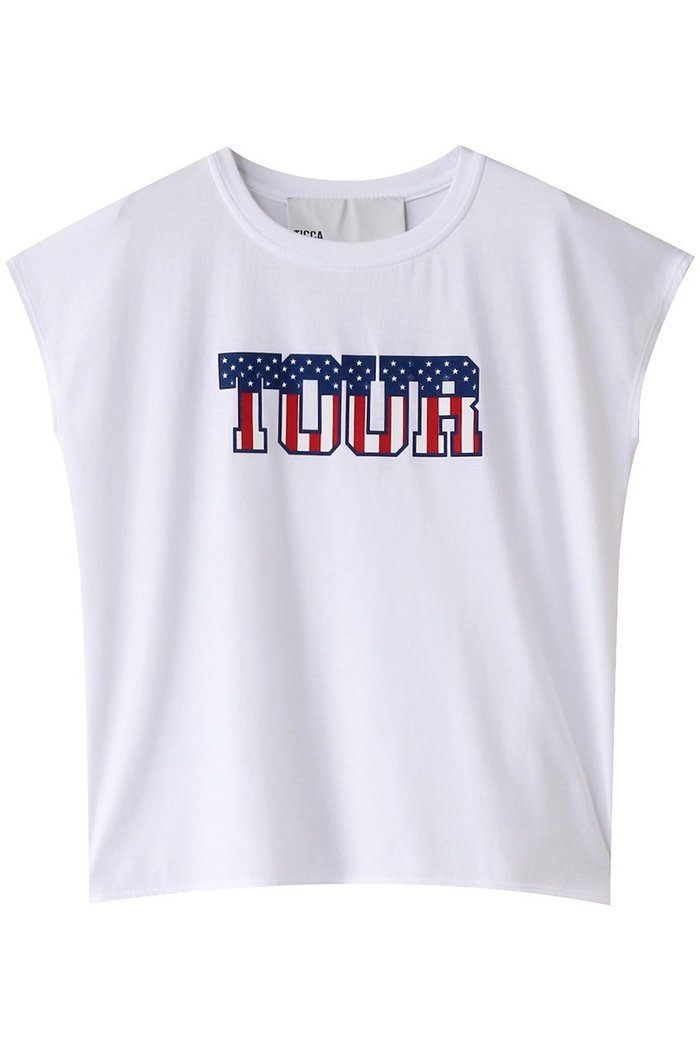 【ティッカ/TICCA】のTOURフレンチTシャツ インテリア・キッズ・メンズ・レディースファッション・服の通販 founy(ファニー) https://founy.com/ ファッション Fashion レディースファッション WOMEN トップス・カットソー Tops/Tshirt シャツ/ブラウス Shirts/Blouses ロング / Tシャツ T-Shirts カットソー Cut and Sewn カッティング Cutting 吸水 Water Absorption ショート Short スリーブ Sleeve フレンチ French プリント Print モチーフ Motif リラックス Relax 小旅行 Trip エレガント 上品 Elegant |ID: prp329100004372526 ipo3291000000030558118