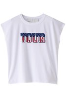 【ティッカ/TICCA】のTOURフレンチTシャツ 人気、トレンドファッション・服の通販 founy(ファニー) ファッション Fashion レディースファッション Fashion for Women トップス・カットソー Cut & Sew Tops シャツ・ブラウス・オフィスカジュアル Elegant Blouses & Button-Ups ロングTシャツ・Tシャツ Longline T-Shirts & Tees カットソー・ベーシックTシャツ Cut-and-Sewn Tops / Stretch Tees & Basics カッティング Cutting Detail 吸水 Absorbent, Quick-Dry ショート Short, Short Length スリーブ Sleeve, Long Sleeve / Short Sleeve フレンチ French, French Style プリント Print, Printed Pattern モチーフ Motif, Design Theme リラックス Relax, Relaxed Fit 再入荷 Restock / Back in Stock 小旅行 Short Trip エレガント 上品 Elegant |ID:prp329100004372526
