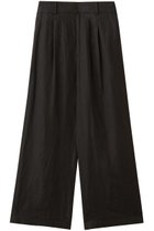 【ティッカ/TICCA】のリネンワイドタックパンツ 人気、トレンドファッション・服の通販 founy(ファニー) ファッション Fashion レディースファッション Fashion for Women パンツ Pants & Trousers マニッシュ Mannish, Boyish リネン Linen, Linen Fabric ワイド Wide, Wide Fit 夏 Summer 定番 Standard, Basic Item 春 Spring S/S・春夏 SS, Spring/Summer, Warm Season thumbnail ブラウン|ID: prp329100004372527 ipo3291000000036496088