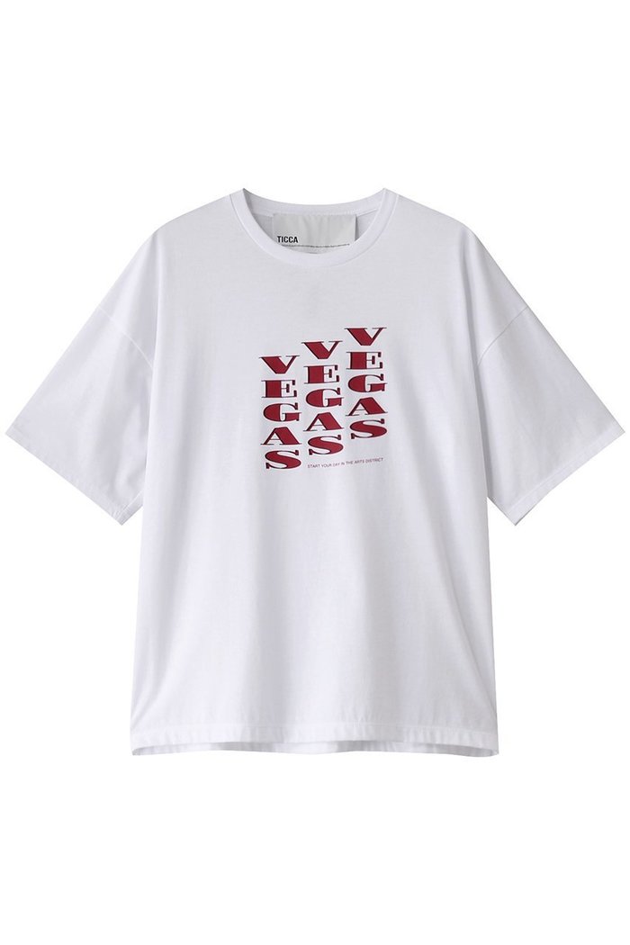 【ティッカ/TICCA】のVEGASTシャツ インテリア・キッズ・メンズ・レディースファッション・服の通販 founy(ファニー) https://founy.com/ ファッション Fashion レディースファッション Fashion for Women トップス・カットソー Cut & Sew Tops シャツ・ブラウス・オフィスカジュアル Elegant Blouses & Button-Ups ロングTシャツ・Tシャツ Longline T-Shirts & Tees カットソー・ベーシックTシャツ Cut-and-Sewn Tops / Stretch Tees & Basics 今季 This Season, Current Season 吸水 Absorbent, Quick-Dry ショート Short, Short Length スリーブ Sleeve, Long Sleeve / Short Sleeve バランス Balance, Style Balance プリント Print, Printed Pattern 小旅行 Short Trip エレガント 上品 Elegant |ID: prp329100004372530 ipo3291000000032845943
