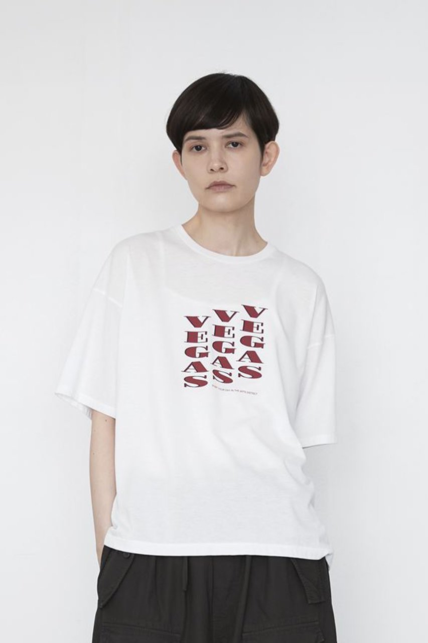 【ティッカ/TICCA】のVEGASTシャツ 人気、トレンドファッション・服の通販 founy(ファニー) 　ファッション　Fashion　レディースファッション　Fashion for Women　トップス・カットソー　Cut & Sew Tops　シャツ・ブラウス・オフィスカジュアル　Elegant Blouses & Button-Ups　ロングTシャツ・Tシャツ　Longline T-Shirts & Tees　カットソー・ベーシックTシャツ　Cut-and-Sewn Tops / Stretch Tees & Basics　今季　This Season, Current Season　吸水　Absorbent, Quick-Dry　ショート　Short, Short Length　スリーブ　Sleeve, Long Sleeve / Short Sleeve　バランス　Balance, Style Balance　プリント　Print, Printed Pattern　小旅行　Short Trip　エレガント 上品　Elegant　other-7|ID: prp329100004372530 ipo3291000000032845982