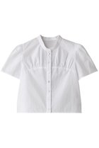 【ボーダーズ アット バルコニー/BORDERS at BALCONY】のバックボーダーシャツ 人気、トレンドファッション・服の通販 founy(ファニー) ファッション Fashion レディースファッション Fashion for Women トップス・カットソー Cut & Sew Tops シャツ・ブラウス・オフィスカジュアル Elegant Blouses & Button-Ups バッグ Bags コンパクト Compact, Small Size ショート Short, Short Length スリーブ Sleeve, Long Sleeve / Short Sleeve ボーダー Border, Stripe マキシ Maxi, Full Length ワイド Wide, Wide Fit thumbnail ホワイト|ID: prp329100004372532 ipo3291000000032908956