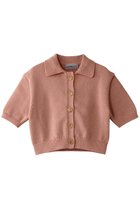 【オブリオ/AUBRIOT】のポロカラー クロップドカーディガン 人気、トレンドファッション・服の通販 founy(ファニー) ファッション Fashion レディースファッション Fashion for Women トップス・カットソー Cut & Sew Tops ニット Knit Tops & Sweaters カーディガン・羽織り Layered Style Cardigans カーディガン Cardigan, Knitwear クラシック Classic, Timeless Style コンパクト Compact, Small Size ヴィンテージ Vintage Style 再入荷 Restock / Back in Stock thumbnail ライトピンク|ID: prp329100004372533 ipo3291000000032921584