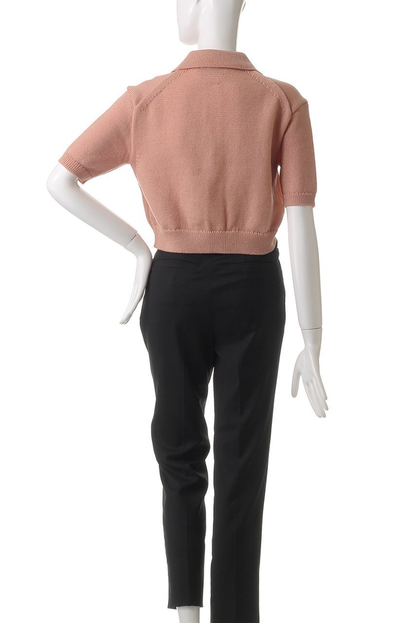 【オブリオ/AUBRIOT】のポロカラー クロップドカーディガン 人気、トレンドファッション・服の通販 founy(ファニー) 　ファッション　Fashion　レディースファッション　Fashion for Women　トップス・カットソー　Cut & Sew Tops　ニット　Knit Tops & Sweaters　カーディガン・羽織り　Layered Style Cardigans　カーディガン　Cardigan, Knitwear　クラシック　Classic, Timeless Style　コンパクト　Compact, Small Size　ヴィンテージ　Vintage Style　other-4|ID: prp329100004372533 ipo3291000000035721511