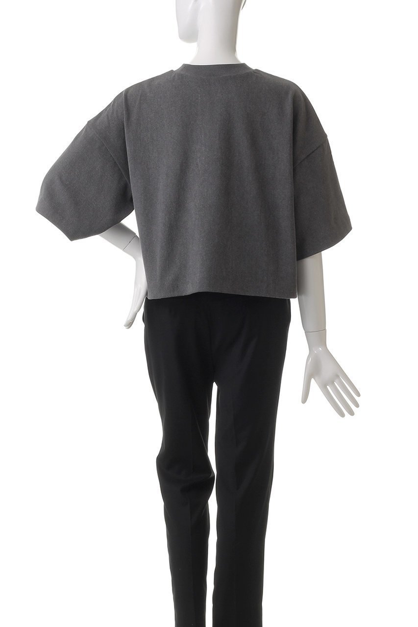 【オブリオ/AUBRIOT】のヴィンテージライク ボクシーTシャツ 人気、トレンドファッション・服の通販 founy(ファニー) 　ファッション　Fashion　レディースファッション　WOMEN　トップス・カットソー　Tops/Tshirt　シャツ/ブラウス　Shirts/Blouses　ロング / Tシャツ　T-Shirts　カットソー　Cut and Sewn　コンパクト　Compact　ショート　Short　スリーブ　Sleeve　フォルム　Form　ベーシック　Basic　リラックス　Relax　ヴィンテージ　Vintage　other-4|ID: prp329100004372535 ipo3291000000031336529