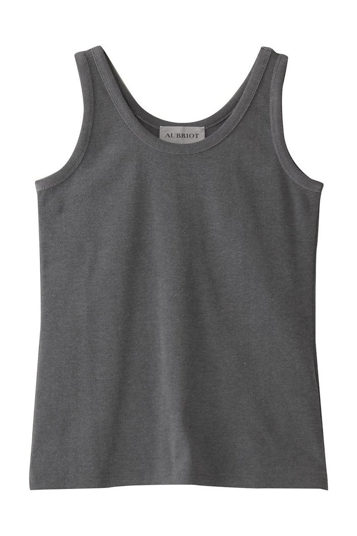 【オブリオ/AUBRIOT】のヴィンテージライク タンクトップ インテリア・キッズ・メンズ・レディースファッション・服の通販 founy(ファニー) https://founy.com/ ファッション Fashion レディースファッション Fashion for Women トップス・カットソー Cut & Sew Tops キャミソール&ノースリーブ Camisoles & Sleeveless Tops シャツ・ブラウス・オフィスカジュアル Elegant Blouses & Button-Ups ロングTシャツ・Tシャツ Longline T-Shirts & Tees カットソー・ベーシックTシャツ Cut-and-Sewn Tops / Stretch Tees & Basics キャミソール Camisole, Spaghetti Strap Top シンプル Simple, Minimal スリム Slim, Slim Fit タンク Tank Top, Sleeveless Top フィット Fit, Slim Fit ヴィンテージ Vintage Style |ID: prp329100004372537 ipo3291000000036008423