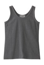 【オブリオ/AUBRIOT】のヴィンテージライク タンクトップ チャコールグレー|ID: prp329100004372537 ipo3291000000036008425