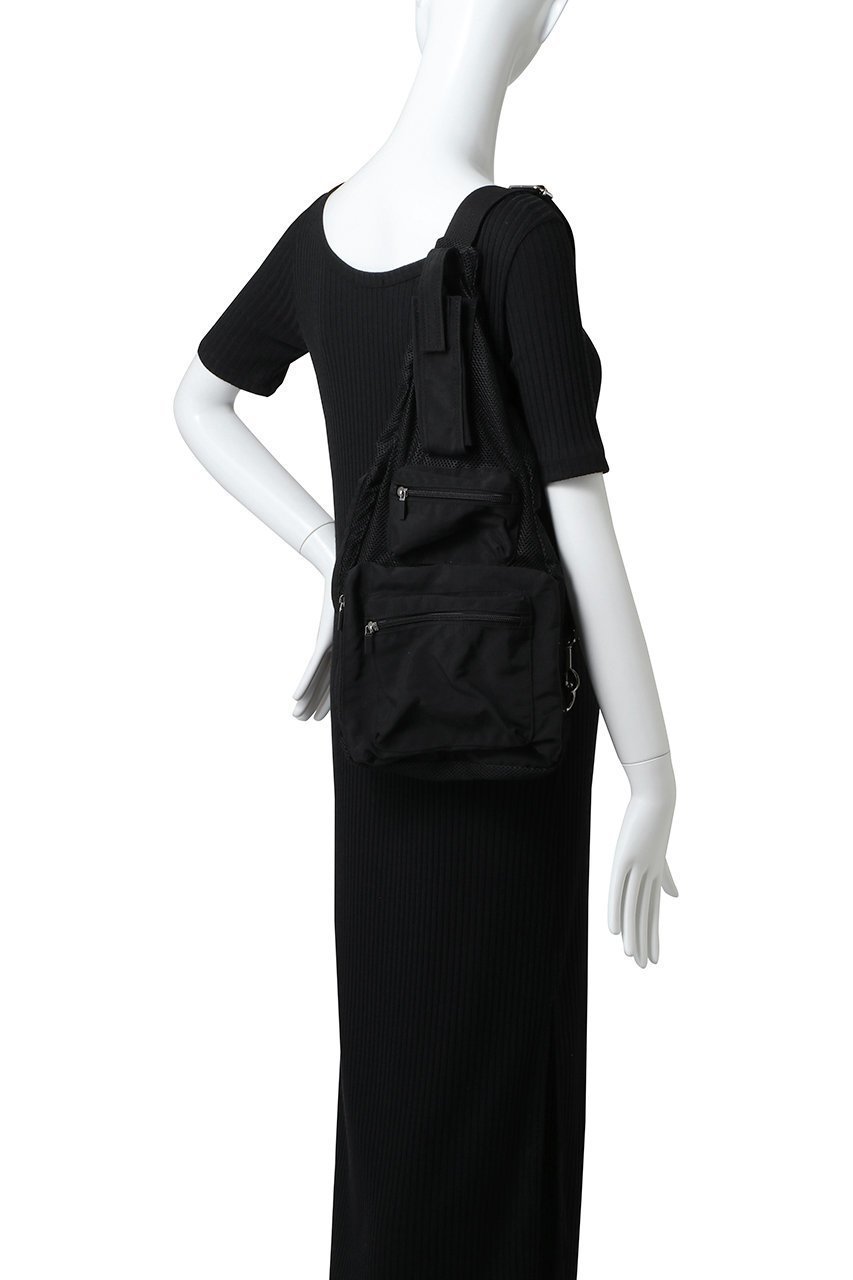 【ヨーク/YOKE】の【UNISEX】MESH ONE-SHOULDER バッグ 人気、トレンドファッション・服の通販 founy(ファニー) 　ファッション　Fashion　レディースファッション　Fashion for Women　バッグ　Bags　ポーチ&ミニバッグ　Pouches & Mini Bags　ユニセックス　Unisex, Genderless　アクリル　Acrylic Material　コーティング　Coating, Coated Finish　サングラス　Sunglasses, Shades　スポーティ　Sporty, Casual Athletic　ポケット　Pocket, Pocket Detail　メッシュ　Mesh, Net Fabric　ヨーク　Yoke, Yoke Design　旅行　Travel　other-3|ID: prp329100004372539 ipo3291000000032783245