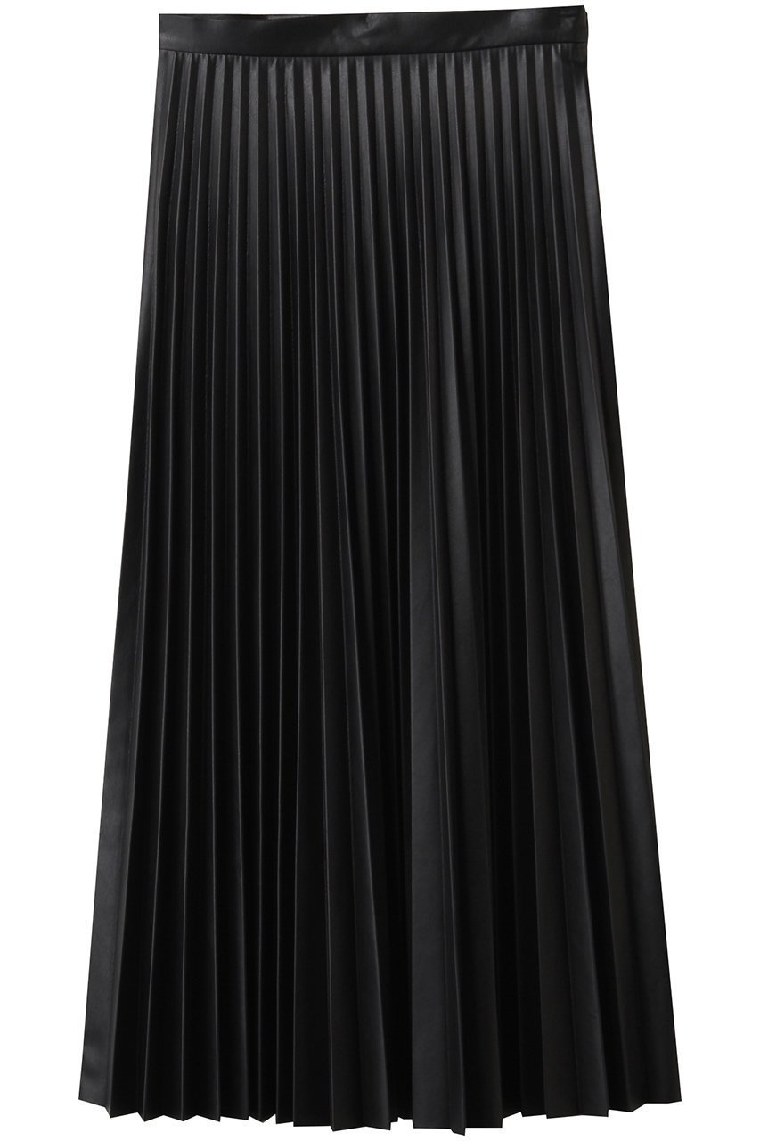 【エムエム6 メゾン マルタン マルジェラ/MM6 Maison Martin Margiela】のプリーツスカート インテリア・キッズ・メンズ・レディースファッション・服の通販 founy(ファニー) 　ファッション　Fashion　レディースファッション　Fashion for Women　スカート　Skirts　プリーツスカート / 上品フェミニンスタイル　Pleated Skirts　プリーツ　Pleats, Pleated　ブラック|ID: prp329100004372540 ipo3291000000036097797
