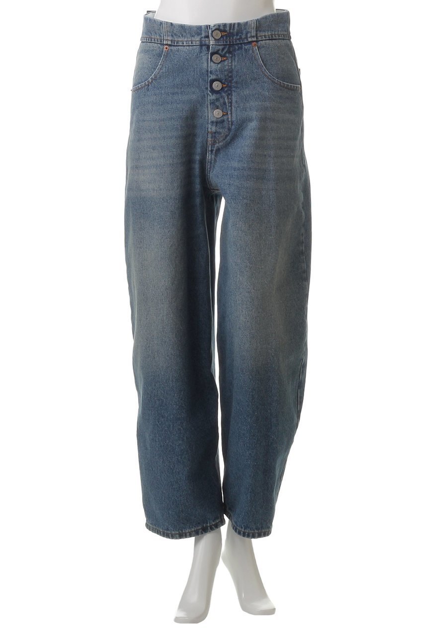 【エムエム6 メゾン マルタン マルジェラ/MM6 Maison Martin Margiela】の5ポケットデニムパンツ 人気、トレンドファッション・服の通販 founy(ファニー) 　ファッション　Fashion　レディースファッション　Fashion for Women　パンツ　Pants & Trousers　デニムパンツ・ジーンズ・美脚デニム　Denim Jeans & Pants　クラシック　Classic, Timeless Style　ストレート　Straight, Straight Cut　デニム　Denim, Jeans Material　定番　Standard, Basic Item　other-2|ID: prp329100004372541 ipo3291000000032927924