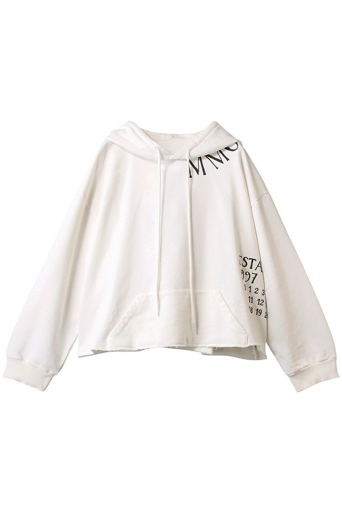 【エムエム6 メゾン マルタン マルジェラ/MM6 Maison Martin Margiela】のフードスウェットシャツ インテリア・キッズ・メンズ・レディースファッション・服の通販 founy(ファニー) https://founy.com/ ファッション Fashion レディースファッション WOMEN トップス・カットソー Tops/Tshirt シャツ/ブラウス Shirts/Blouses パーカ Sweats ロング / Tシャツ T-Shirts スウェット Sweat カットソー Cut and Sewn ショート Short スウェット Sweat トレンド Trend バランス Balance プリント Print ボトム Bottom |ID: prp329100004372542 ipo3291000000030558182