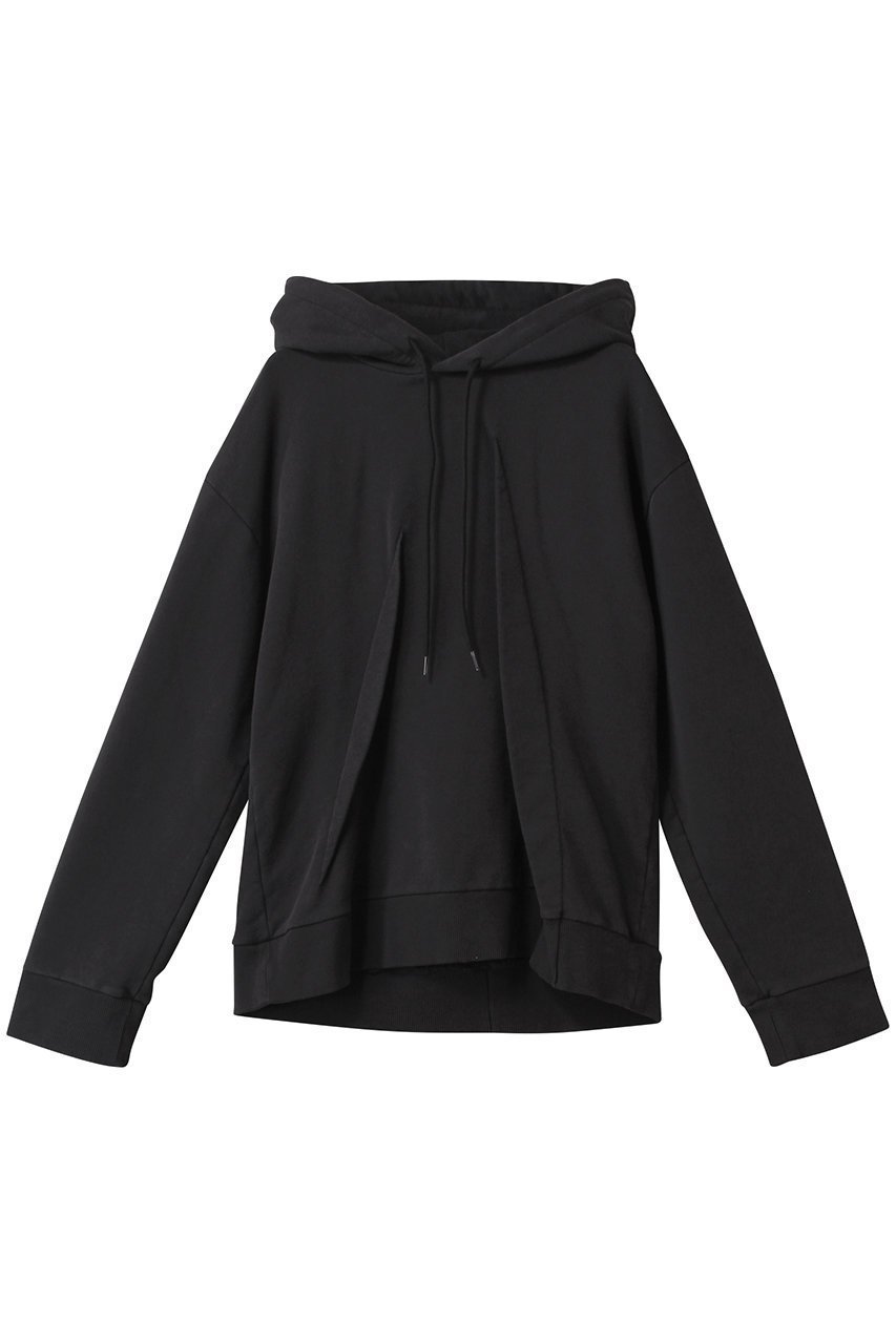 【エムエム6 メゾン マルタン マルジェラ/MM6 Maison Martin Margiela】のフードスウェットシャツ インテリア・キッズ・メンズ・レディースファッション・服の通販 founy(ファニー) 　ファッション　Fashion　レディースファッション　Fashion for Women　トップス・カットソー　Cut & Sew Tops　シャツ・ブラウス・オフィスカジュアル　Elegant Blouses & Button-Ups　レディースパーカー・カジュアルフーディー　Casual Hoodies & Sweatshirts　ロングTシャツ・Tシャツ　Longline T-Shirts & Tees　スウェット・クルーネックトップス　Sweatshirts & Crewnecks / Relaxed Fit Sweat Tops　カットソー・ベーシックTシャツ　Cut-and-Sewn Tops / Stretch Tees & Basics　おすすめ　Recommended / Our Picks　インナー　Innerwear　シンプル　Simple, Minimal　ベーシック　Basic, Essential　ボトム　Bottoms, Lower Wear　定番　Standard, Basic Item　ウォッシュドブラック|ID: prp329100004372543 ipo3291000000032877384