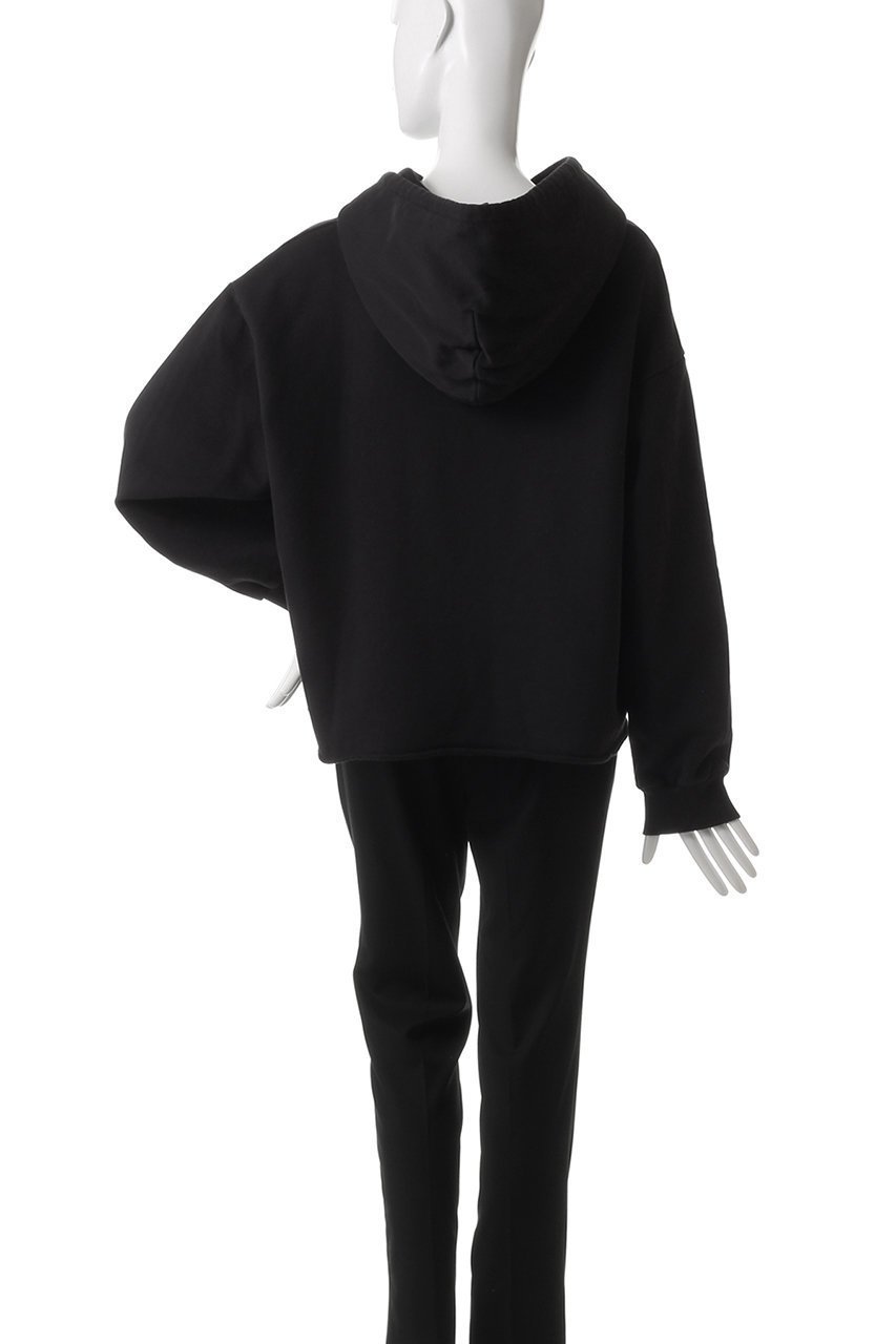 【エムエム6 メゾン マルタン マルジェラ/MM6 Maison Martin Margiela】のフードスウェットシャツ 人気、トレンドファッション・服の通販 founy(ファニー) 　ファッション　Fashion　レディースファッション　Fashion for Women　トップス・カットソー　Cut & Sew Tops　シャツ・ブラウス・オフィスカジュアル　Elegant Blouses & Button-Ups　レディースパーカー・カジュアルフーディー　Casual Hoodies & Sweatshirts　ロングTシャツ・Tシャツ　Longline T-Shirts & Tees　スウェット・クルーネックトップス　Sweatshirts & Crewnecks / Relaxed Fit Sweat Tops　カットソー・ベーシックTシャツ　Cut-and-Sewn Tops / Stretch Tees & Basics　ショート　Short, Short Length　シンプル　Simple, Minimal　バランス　Balance, Style Balance　フロント　Front, Front Design　ボトム　Bottoms, Lower Wear　other-4|ID: prp329100004372544 ipo3291000000035933672