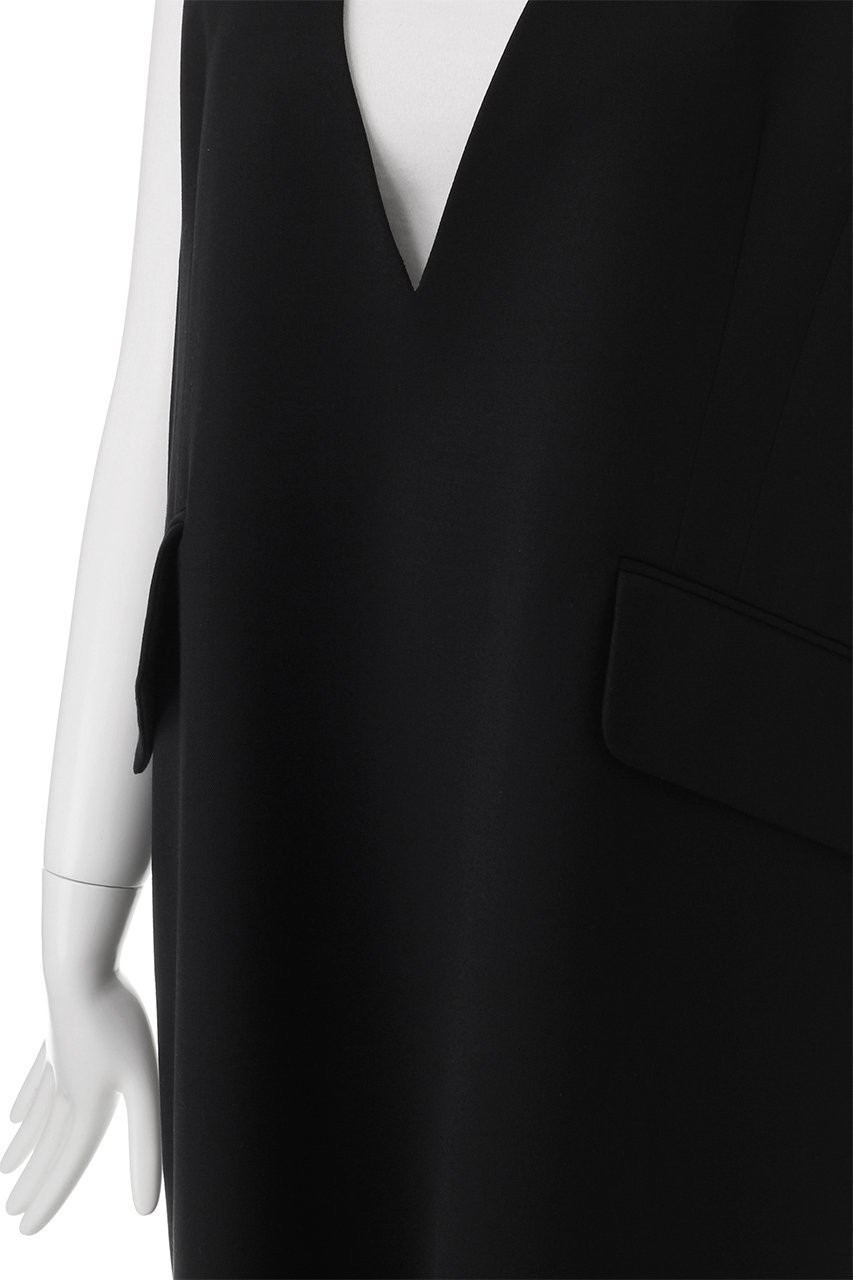 【エムエム6 メゾン マルタン マルジェラ/MM6 Maison Martin Margiela】のVネックミニドレス 人気、トレンドファッション・服の通販 founy(ファニー) 　ファッション　Fashion　レディースファッション　Fashion for Women　ワンピース　Dresses　フォーマル・パーティードレス・結婚式用ドレス　Elegant & Casual Dresses　チュニック　Tunic Tops & Dresses　インナー　Innerwear　オケージョン　Occasion Wear　コンパクト　Compact, Small Size　シンプル　Simple, Minimal　チュニック　Tunic, Long Top　ドレス　Dress, One-Piece　パーティ　Party, Party Style　フォルム　Silhouette, Form　other-5|ID: prp329100004372547 ipo3291000000032878494